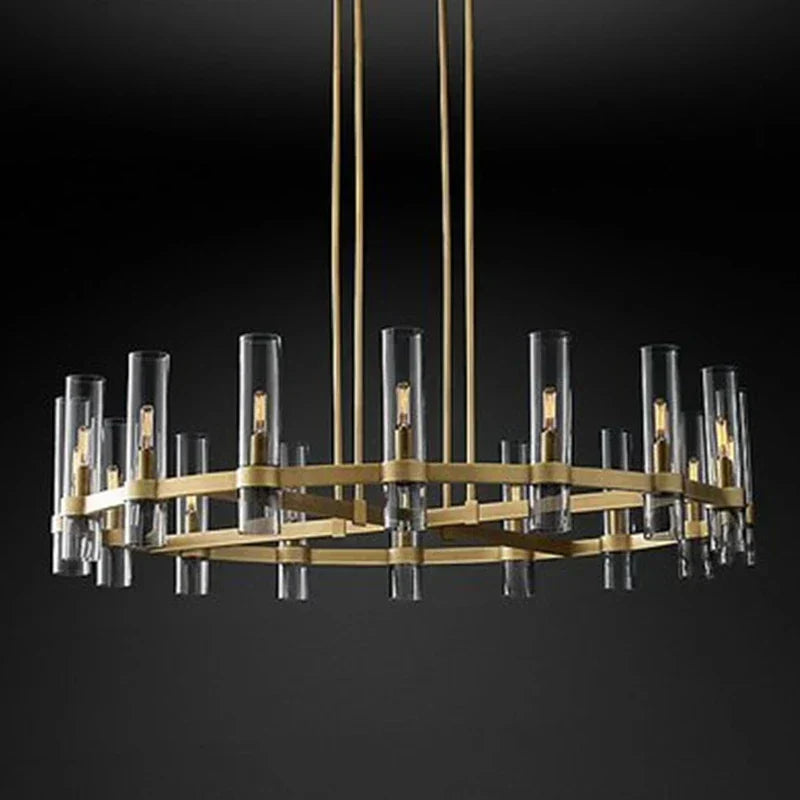 Maribel Landhaus Glas Kronleuchter