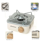 Tragbarer 2800W Gaskocher für Camper und Outdoor-Kochen