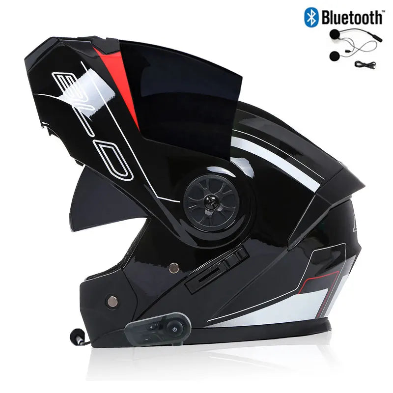 Modulární motocyklová přilba s Bluetooth integrací