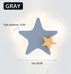 Luz de pared LED cohete para niños