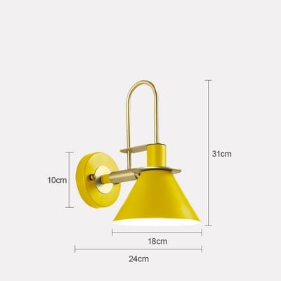 Loft-Stil Eisen Wandlampen
