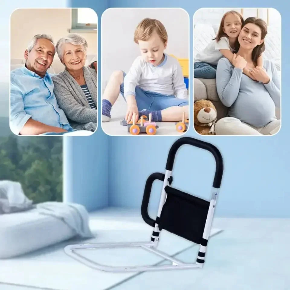 Bezpečnostní zábradlí SafeBed s nastavitelnou výškou pro seniory a domácí použití
