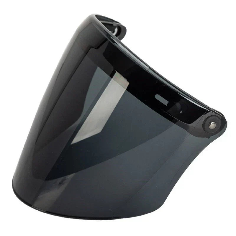 BKS65 Vintage Rider Visor With Anti Fog UV Proof Polycarbonate