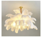 AstraFeather Pendant Chandelier Handcrafted Modern Light