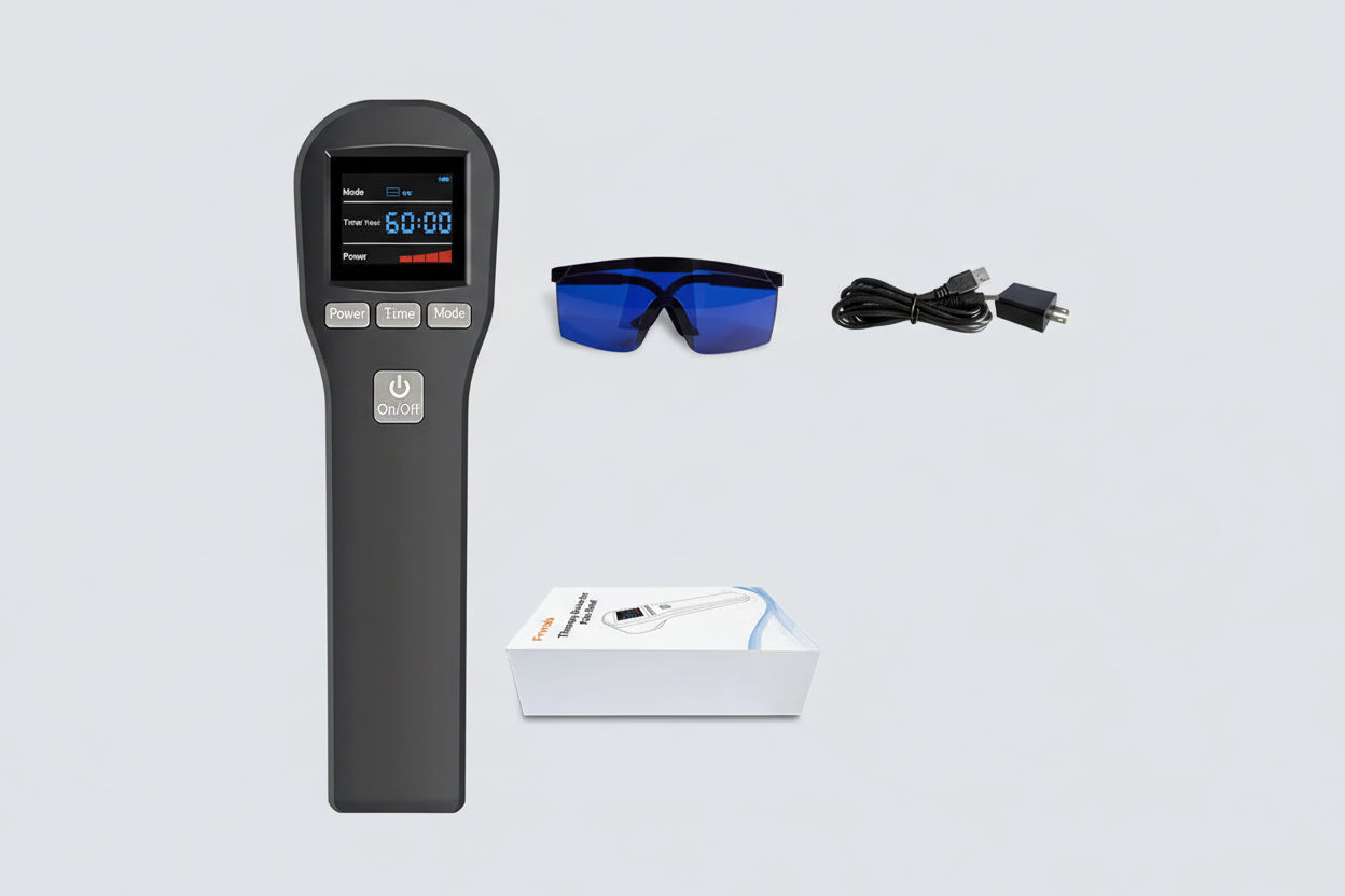 Kompaktes Lasertherapiegerät zur Schmerzlinderung und Muskelregeneration
