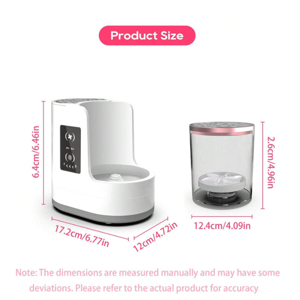 AstraGlow Pro 可充电电动化妆刷清洁器