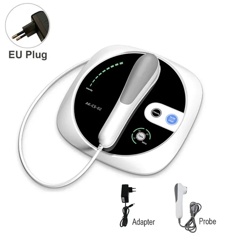 1 MHz målrettet kropsplejeenhed med 3 effekttrin og smart timer