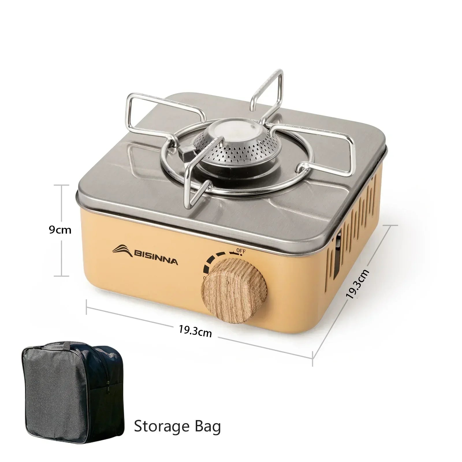 Tragbarer 2800W Gaskocher für Camper und Outdoor-Kochen