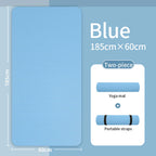 Skridsikker Yogamåtte til Komfort, Stabilitet og Holdbarhed for Alle Niveauer