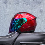 Lightweight 3/4 Motorcycle Helmet with Dual Visor