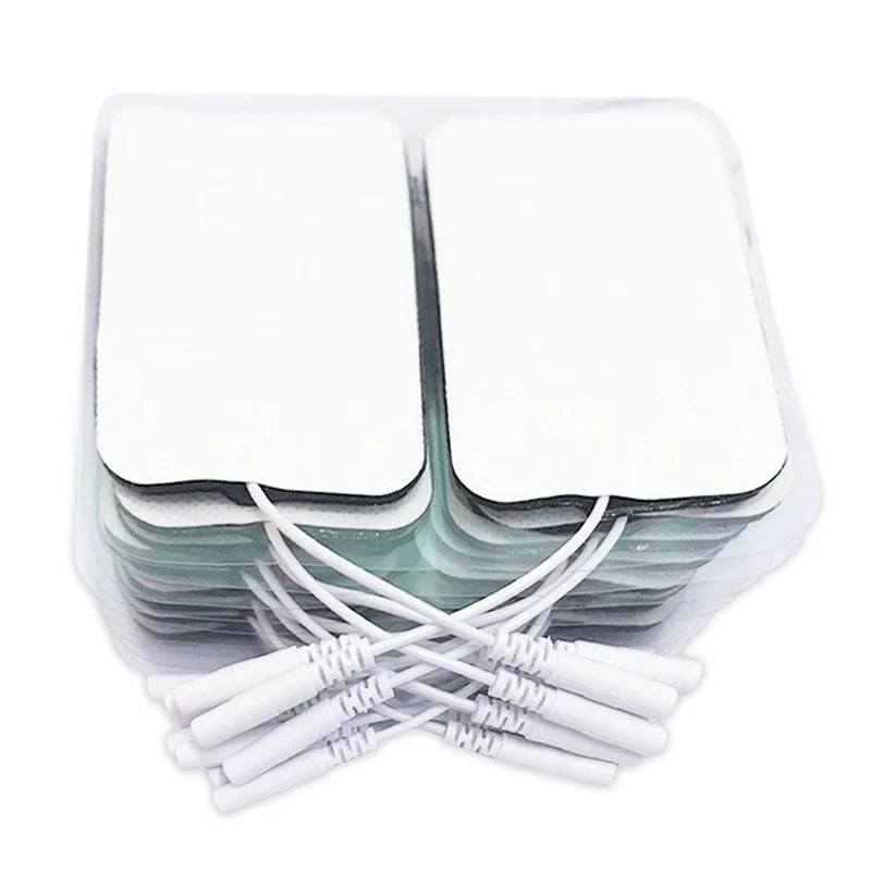 Pastilhas de Gel com Plugue de 2,0 mm para Dispositivos de Terapia TENS e EMS