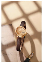 Montre vintage mini en cuir pour femmes | Petprovac