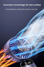 BreezeMate 充電式ハンドヘルドミニファン クイック冷却用