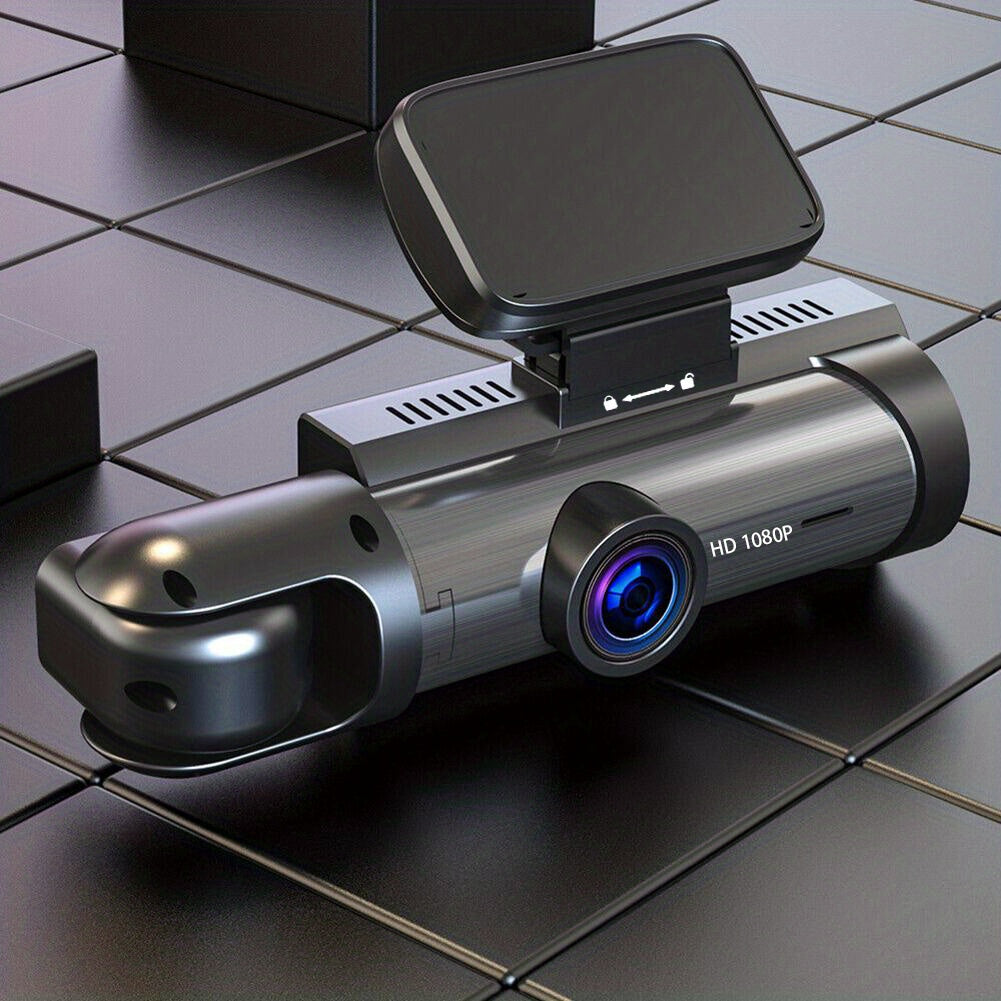 Dash cam WiFi 1080P con doppie lenti anteriori e cabina