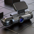 Dash cam WiFi 1080P con doppie lenti anteriori e cabina