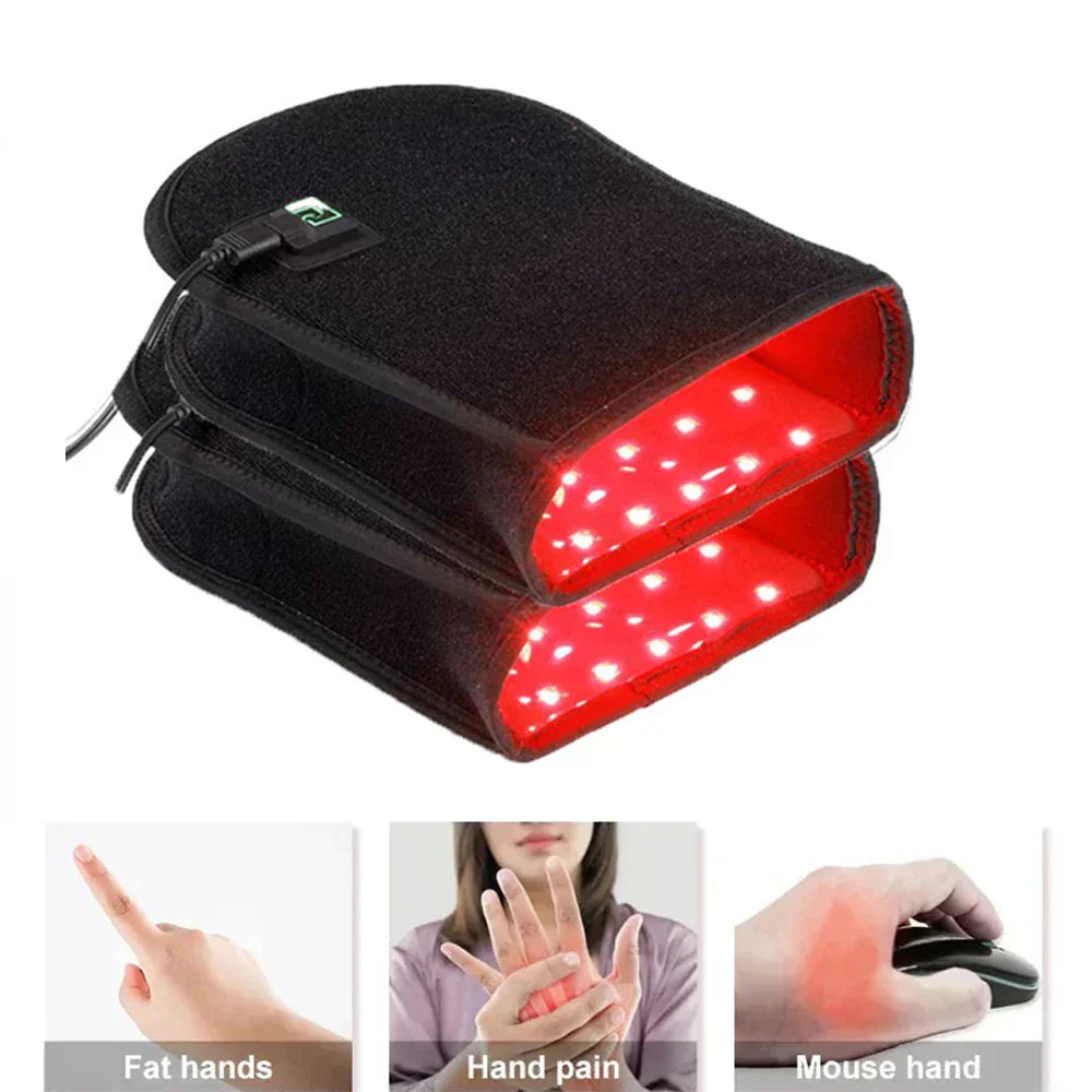 Mănușă cu lumină infraroșie pentru confort și susținerea articulațiilor, utilizare zilnică