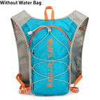 Running Hydration Vest With Reflective Strips And Breathable Mesh Design