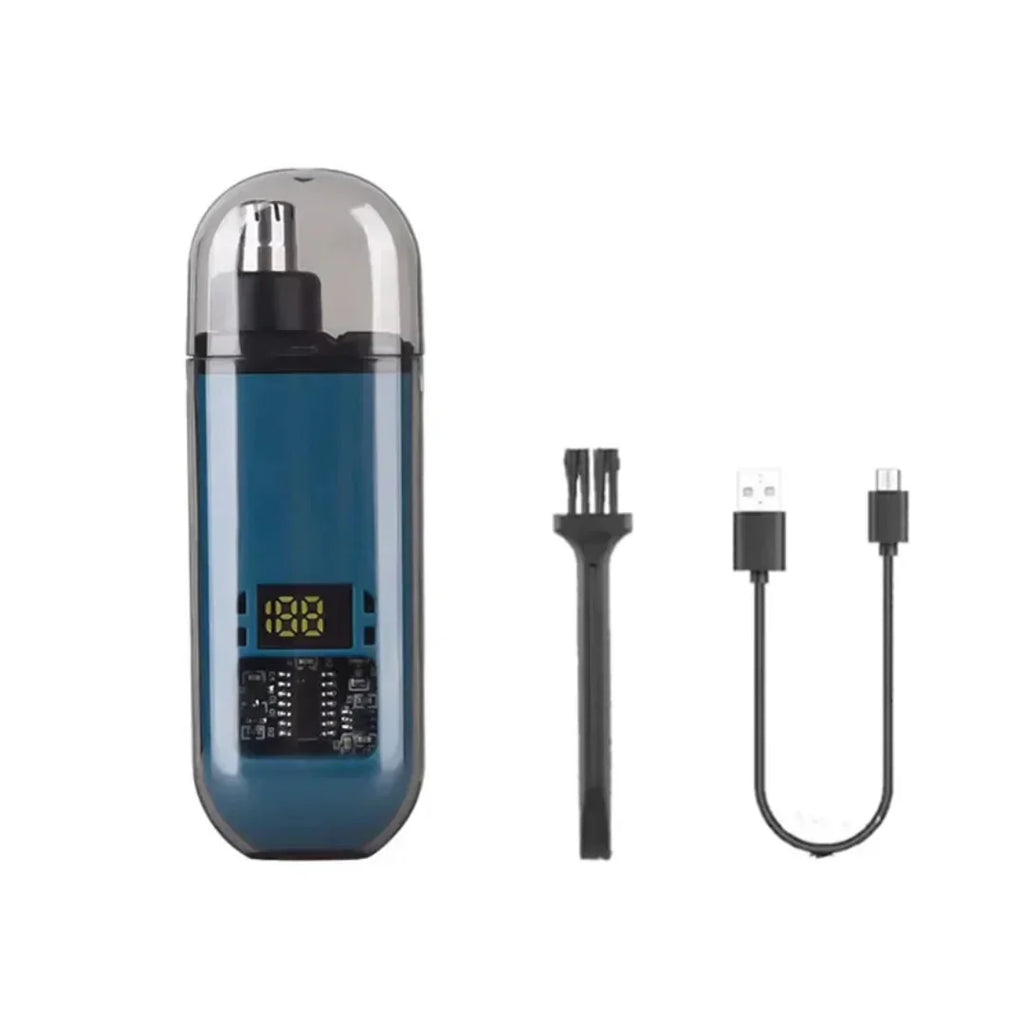 Genopladelig næsehårstrimmer til mænd blid daglig pleje