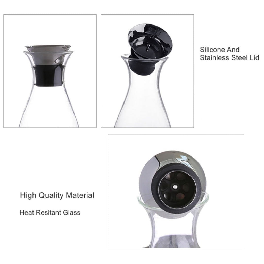 Bouteille d'eau en verre borosilicaté Kirrea | Petprovac