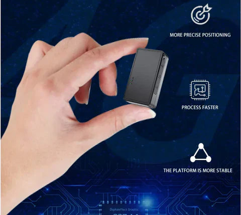 AeroTrace Nano køretøjs-GPS-tracker med realtidslokalisering og magnetisk montering