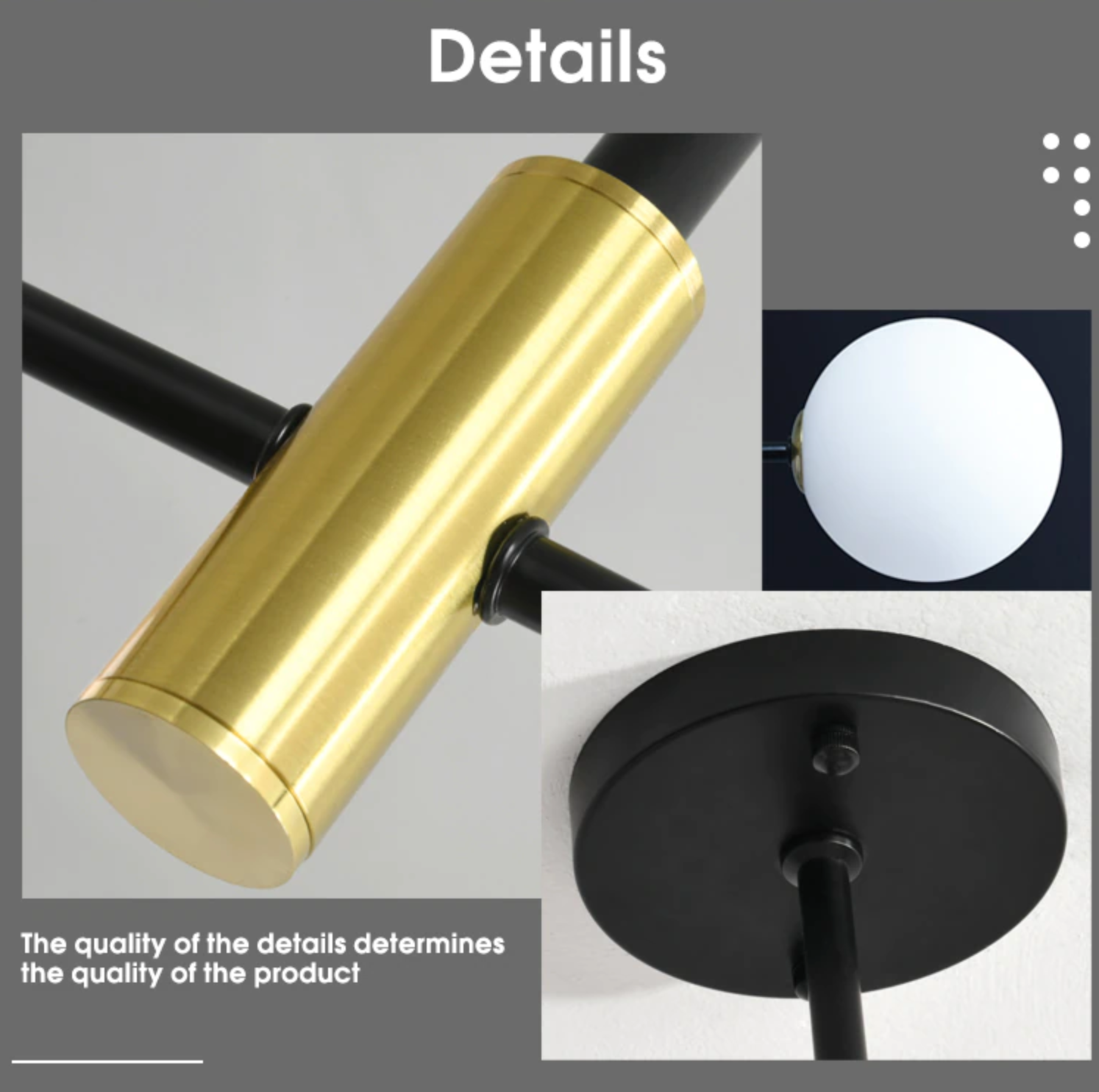 Lyra északi üveggömb mennyezeti lámpa E27 LED izzókkal