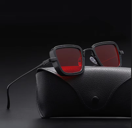 Velorum Steampunk polariserede solbriller metalstel 50 mm linser 145 mm stænger