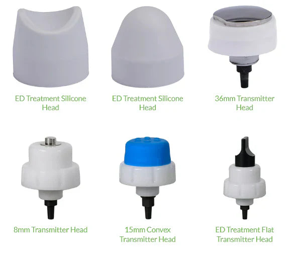 VitaPulse hjemme stødterapienhed med tilbehør i aluminiumsæske