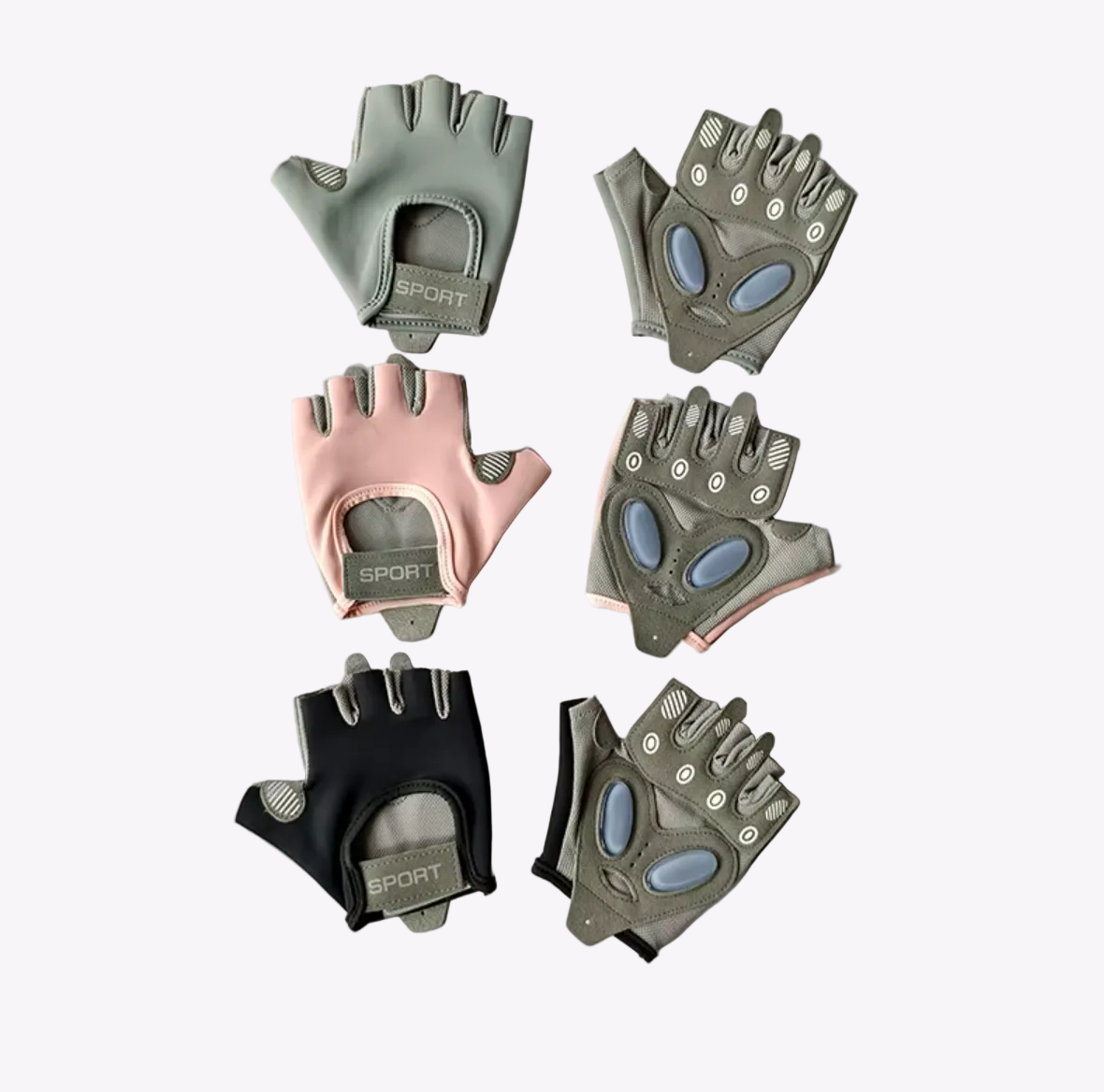 Gants antidérapants pour haltérophilie et entraînements de cross-training