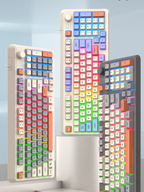 NexisKey 94-tasters RGB-tastatur med volumratt for PC/bærbar PC