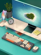 AstraKey trådløst tastatur og mus med numerisk tastatur USB 2.4GHz