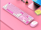 AstraKey trådløst tastatur og mus med numerisk tastatur USB 2.4GHz