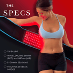 Advanced Red Light Therapy Belt for Body Contouring, Recovery & Daily Wellness