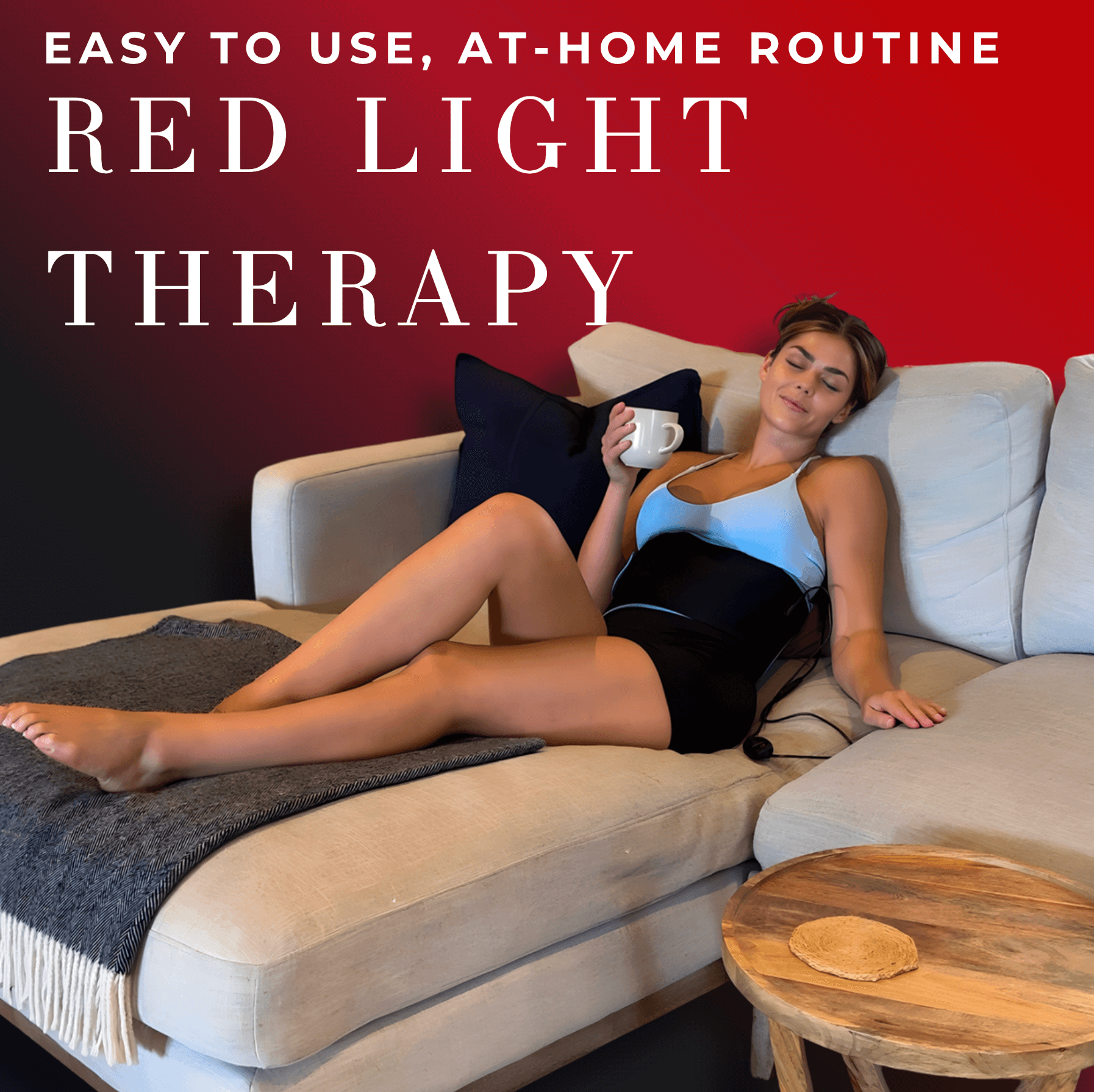 Advanced Red Light Therapy Belt for Body Contouring, Recovery & Daily Wellness