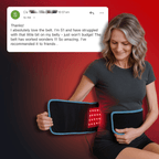 Advanced Red Light Therapy Belt for Body Contouring, Recovery & Daily Wellness