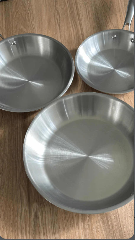 Premium Stainless Steel Everyday Pans