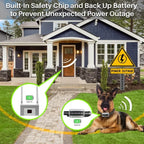 AeroPaw kabelloses Hundezaund System mit einstellbarer Begrenzung