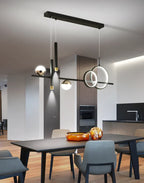 Lámparas colgantes LED minimalistas NovaLume con control remoto