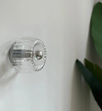 Skjold Nordic Bauhaus Wall Light In Glass Metal Finish