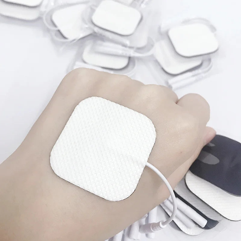 Pastilhas de Gel com Plugue de 2,0 mm para Dispositivos de Terapia TENS e EMS