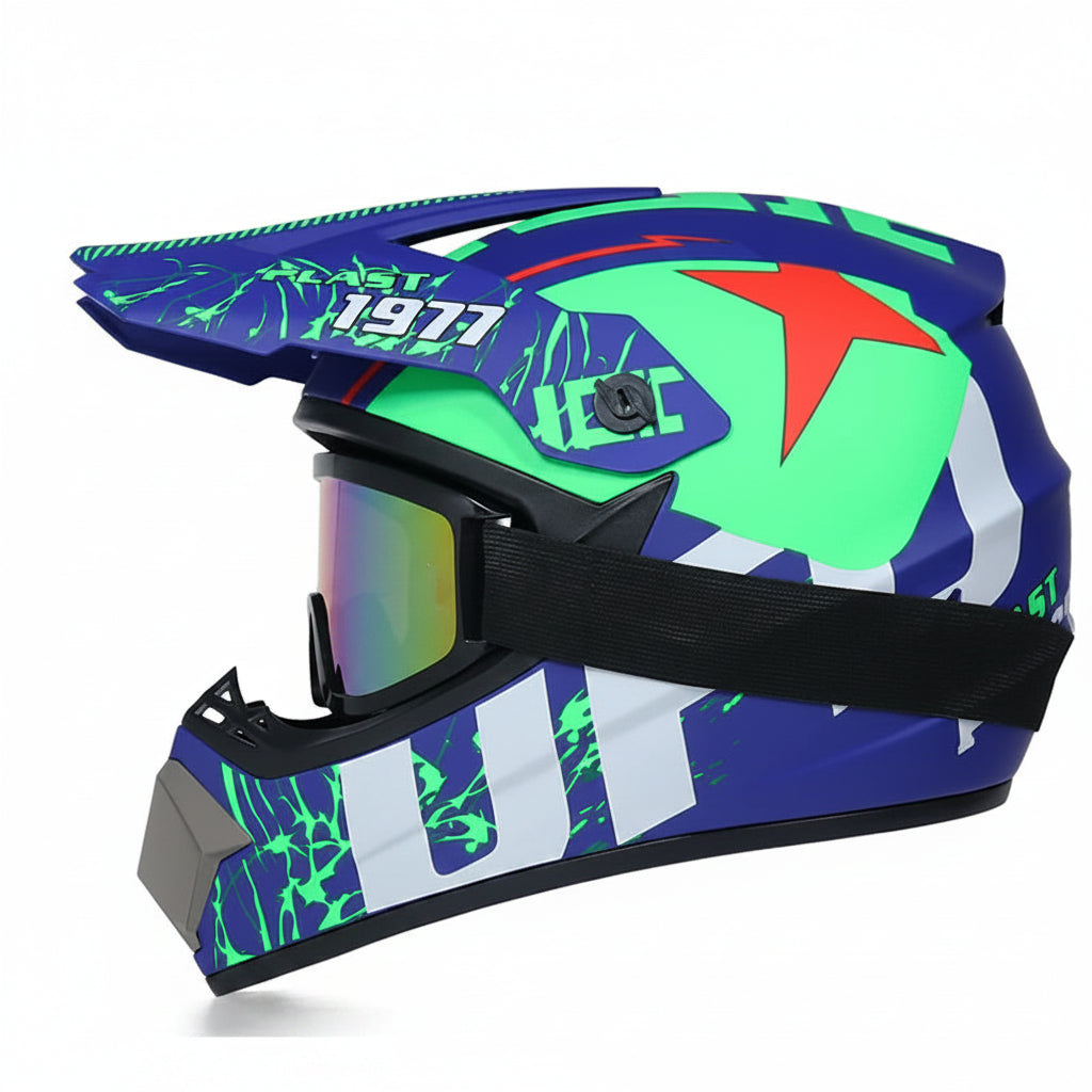 Lightweight Off-Road Helmet for Dirt Bike Adventures