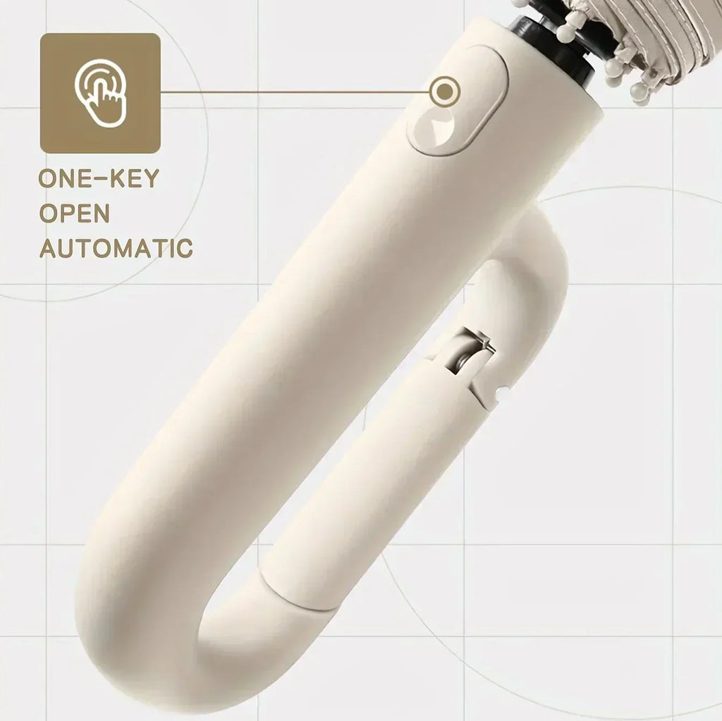 NimbusGuard Kompaktní Deštník s Ochrannou Vrstevnou proti Slunci UPF50+