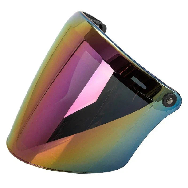 BKS65 Vintage Rider Visor With Anti Fog UV Proof Polycarbonate
