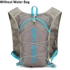 Running Hydration Vest With Reflective Strips And Breathable Mesh Design