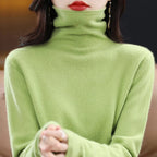 100% lana - Suéter de mujer Orenda Cozy Premium de lana merino