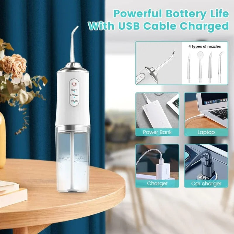 Portable Wireless Water Flosser For Deep Cleaning At Home