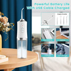 Portable Wireless Water Flosser For Deep Cleaning At Home