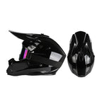 Full-Face Off-Road Helmet with Goggles – DOT Certified for All Seasons