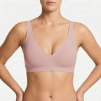 Seamless Push-Up Bralette - Pearl