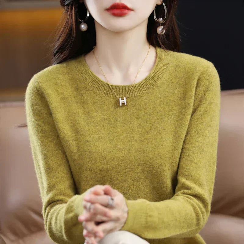 Luminara | Maglione Accogliente da Donna in Lana Merino Australiana