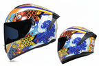 Kask zimowy LVS-701 z pełną osłoną twarzy i podwójnym systemem wizjera